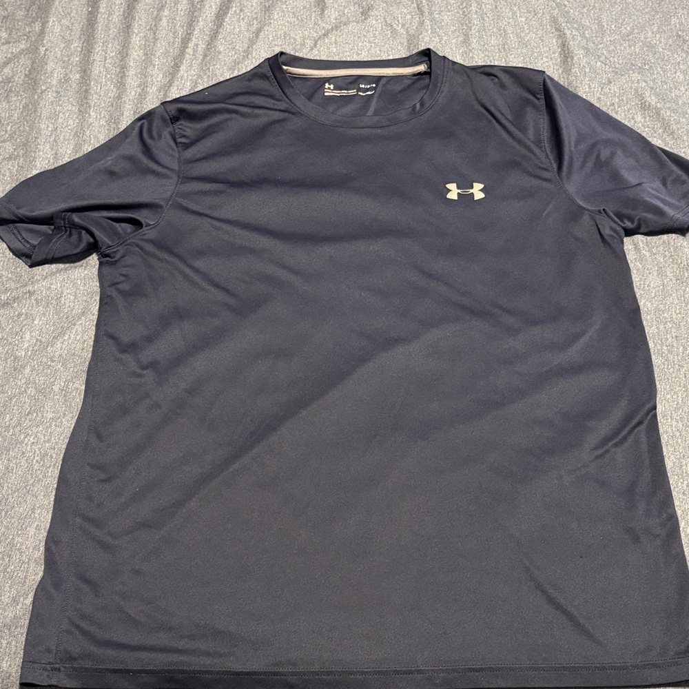 Under Armour Men's Dark Blue Short Sleeve Tee